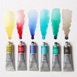 Professional Akvarelfarve Tube 5 ml Urban 6-sæt i gruppen Kunstnerartikler / Kunstnerfarver / Akvarelmaling / Akvarelfarve i tube hos Pen Store (138005)