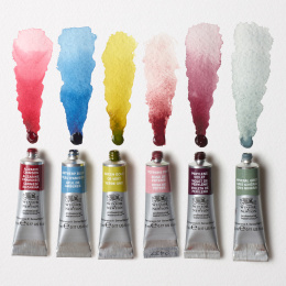 Professional Akvarelfarve Tube 5 ml Mindful 6-sæt i gruppen Kunstnerartikler / Kunstnerfarver / Akvarelmaling / Akvarelfarve i tube hos Pen Store (138006)