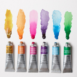 Professional Akvarelfarve Tube 5 ml Vibrant 6-sæt i gruppen Kunstnerartikler / Kunstnerfarver / Akvarelmaling / Akvarelfarve i tube hos Pen Store (138007)