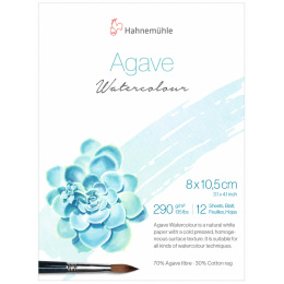 Akvarelblok Agave 290g CP 8x10,5 cm i gruppen Papir & Blokke / Kunstnerblokke / Akvarelblokke hos Pen Store (138050)