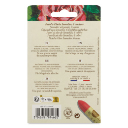Oliepastel Rose in bloom 5 ml 6-sæt i gruppen Kunstnerartikler / Kunstnerfarver / Pastel / Oliepasteller hos Pen Store (138065)