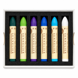 Oliepastel Seascape 5 ml 6-sæt i gruppen Kunstnerartikler / Kunstnerfarver / Pastel / Oliepasteller hos Pen Store (138066)