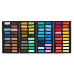 Blød pastel 1/2 à l'écu 80-sæt i gruppen Kunstnerartikler / Kridt og blyanter / Pastelkridt hos Pen Store (138072)