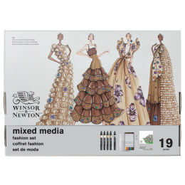 Mixed Media Fashion Set 19 dele i gruppen Penne / Kunstnerpenne / Illustrationmarkers hos Pen Store (138078)