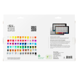 Studio Collection Akvarelblyanter 72-sæt i gruppen Penne / Kunstnerpenne / Akvarelblyanter hos Pen Store (138081)