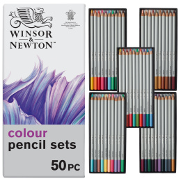 Studio Collection Farveblyanter 50-sæt i gruppen Kunstnerartikler / Kunstnersæt / Colored pencils in sets hos Pen Store (138082)