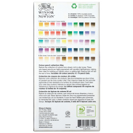 Studio Collection Farveblyanter 50-sæt i gruppen Kunstnerartikler / Kunstnersæt / Colored pencils in sets hos Pen Store (138082)