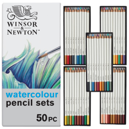 Studio Collection Akvarelblyanter Box 50-sæt i gruppen Penne / Kunstnerpenne / Akvarelblyanter hos Pen Store (138083)
