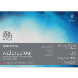 Professional Akvarelblok HP 26x36 cm 300g i gruppen Papir & Blokke / Kunstnerblokke / Akvarelblokke hos Pen Store (138086)