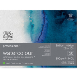 Professional Akvarelblok Rough 31x41 cm 300g i gruppen Papir & Blokke / Kunstnerblokke / Akvarelblokke hos Pen Store (138088)