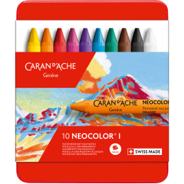 Neocolor I Pastelkridt 10 sæt i gruppen Kunstnerartikler / Kridt og blyanter / Pastelkridt hos Pen Store (138089)