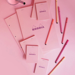 Block Pink No.18 A4 Linjeret i gruppen Papir & Blokke / Skriv og noter / Skriveblokke og hæfter hos Pen Store (138103)