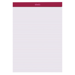 Block Plum No.18 A4 Linjeret i gruppen Papir & Blokke / Skriv og noter / Skriveblokke og hæfter hos Pen Store (138121)
