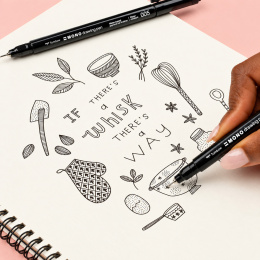 Fineliner MONO Drawing Fine 4-sæt i gruppen Penne / Skrive / Fineliners hos Pen Store (138132)