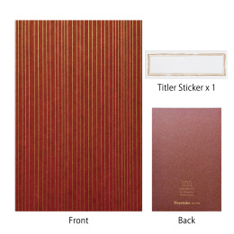Orinote Watercolor Book Brown i gruppen Papir & Blokke / Kunstnerblokke / Akvarelblokke hos Pen Store (138156)