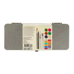 Akvarelkit 24-sæt i gruppen Kunstnerartikler / Kunstnerfarver / Akvarelmaling hos Pen Store (138230)