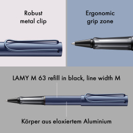 Lx Blue Rollerball i gruppen Penne / Fine Writing / Rollerballpenne hos Pen Store (138237)