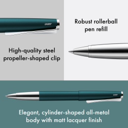 Studio Petrol Rollerball i gruppen Penne / Fine Writing / Rollerballpenne hos Pen Store (138248)