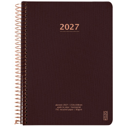 Kalender 2027 A5 Weekly Coffee i gruppen Papir & Blokke / Kalendere / 12 mdr kalendere hos Pen Store (138270)
