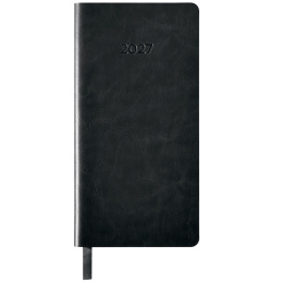 Kalender Björn 2027 Slim Weekly Vertikal Sort i gruppen Papir & Blokke / Kalendere / 12 mdr kalendere hos Pen Store (138285)