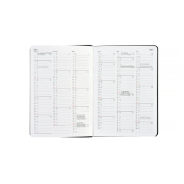 Kalender Björn 2027 A5 Weekly Horisontell Kastanjebrun i gruppen Papir & Blokke / Kalendere / 12 mdr kalendere hos Pen Store (138293)