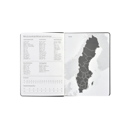 Kalender Björn 2027 A6 Weekly Horisontell Kastanjebrun i gruppen Papir & Blokke / Kalendere / 12 mdr kalendere hos Pen Store (138294)