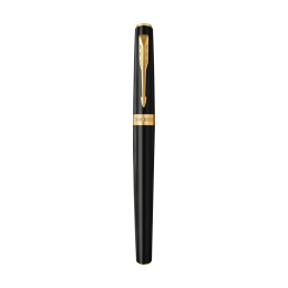Meridian Matte Black/Chrome Rollerball i gruppen Penne / Fine Writing / Rollerballpenne hos Pen Store (138297)