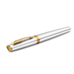 Meridian Chrome/Gold Fyldepen i gruppen Penne / Fine Writing / Fyldepenne hos Pen Store (138303_r)