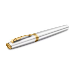 Meridian Chrome/Gold Rollerball i gruppen Penne / Fine Writing / Rollerballpenne hos Pen Store (138305)