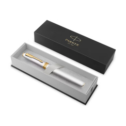 Meridian Chrome/Gold Rollerball i gruppen Penne / Fine Writing / Rollerballpenne hos Pen Store (138305)