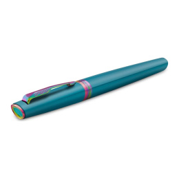 Meridian Teal/Rainbow Fyldepen i gruppen Penne / Fine Writing / Eksklusive penne hos Pen Store (138327_r)