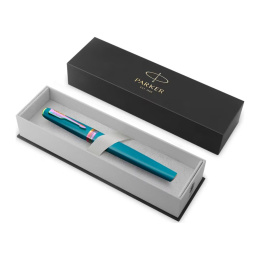 Meridian Teal/Rainbow Fyldepen i gruppen Penne / Fine Writing / Eksklusive penne hos Pen Store (138327_r)