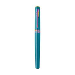 Meridian Teal/Rainbow Rollerball i gruppen Penne / Fine Writing / Rollerballpenne hos Pen Store (138329)