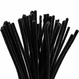 Piberensere 30 cm 25-pak Sort i gruppen Hobby & Kreativitet / Skabe / Chenille hos Pen Store (138371)