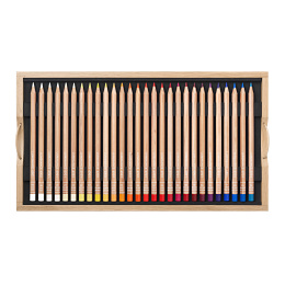  Luminance 6901 100-sæt Trææske i gruppen Penne / Kunstnerpenne / Farveblyanter  hos Pen Store (138427)