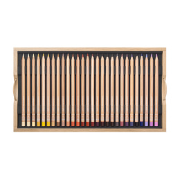  Luminance 6901 100-sæt Trææske i gruppen Penne / Kunstnerpenne / Farveblyanter  hos Pen Store (138427)