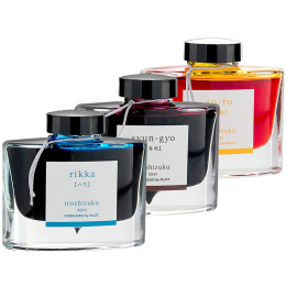 Iroshizuku New Colours 3-set i gruppen Penne / Pentilbehør / Fyldepenne blæk hos Pen Store (iroshizuku_1)