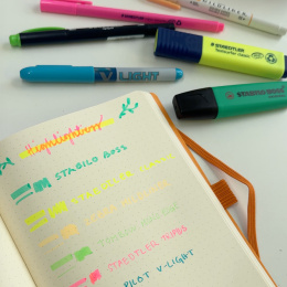 Sample kit Neon highlightere i gruppen Penne / Mærkning og kontor / Highlighters hos Pen Store (sample04_set)