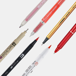 Sample kit Rød i gruppen Selected / Sample kits hos Pen Store (sample07_set)